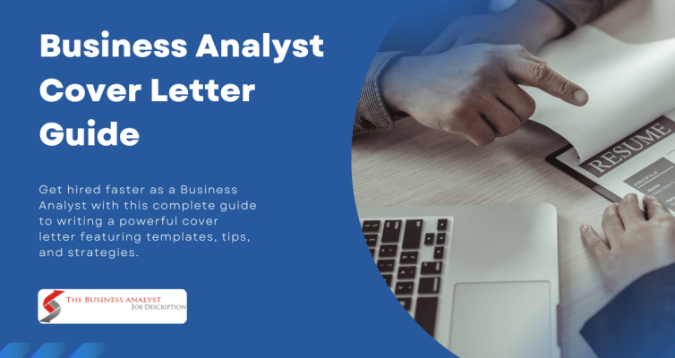 Business analyst cover letter guide with tips, examples, and templates for job application
