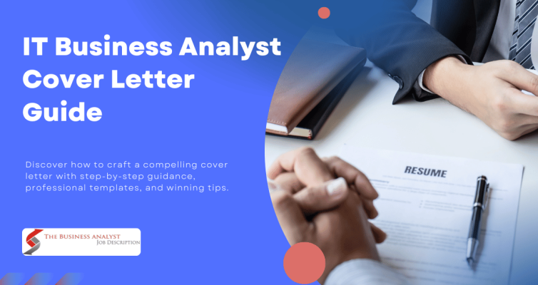 IT Business Analyst cover letter example and guide for writing professional job application letters